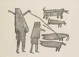 Parr, Untitled - Hunting Walrus #19/50, 1963, etching on paper