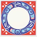 Robert Davidson, Seven Ravens #39/80, 1987, colour silkscreen on paper