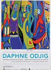 Daphne Odjig, Daphne Odjig: A Retrospective Exhibition - National Gallery of Canada, 2009, photolithographic reproduction on paper