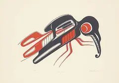 Arthur Ivan Thompson, Mosquito #25/200, 1981, colour silkscreen on paper