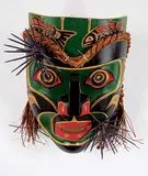 Harry T. Williams, Kumagwa, 2008, painted wood with straw