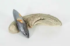 Ed Bamiling, Tempest, glazed ceramic