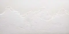 Phil Michaud, Up the David Thompson [White Mountain Series], 2009, paper collage