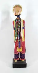 Pat Strakowski, Ancestor [No. 4], 1982, mixed media sculpture