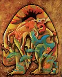 K. Neil Swanson, Kanada, acrylic on canvas
