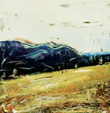 Diane Colwell, Sunshine Meadows, manipulated polaroid C-print