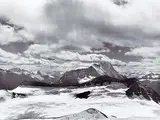 Byron Harmon, Mount Bryce and the Columbia Icefield from Mount Castleguard, Columbia Icefield Expedition, circa 1924