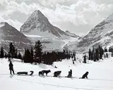 Byron Harmon, Ike Mills, Mt. Magog and Mt. Assiniboine, 1934