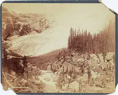 William and Sons Notman, The Great Glacier, BC, 1887, albumen print