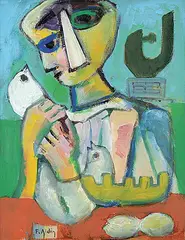 Fahri Aldin, To Kelvan, 2007, acrylic on canvas