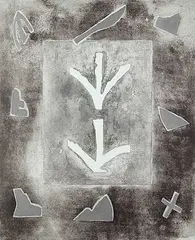 David Bolduc, Portland Niagara III #6/30, 1982, colour etching on paper
