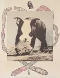 Jack Lee Cowin, Yukon King [Dog of the North, Canadian Anatomy] #7/12, 1975, colour lithograph on paper