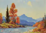 Roland Gissing, Mountain Landscape