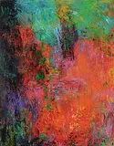 Pamela Holl Hunt, Giverny, 2006, acrylic on canvas