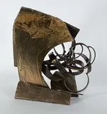 Vesna Makale, Untitled - Circular Clusters, 1989, welded metal sculpture
