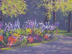 Stan Phelps, Sunday Morning, Riley Park, 2009, oil on canvas
