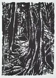 Gordon A. Smith, Cedar - Windy Bay #27/50, 1987, silkscreen on paper
