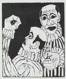 John Harold Thomas Snow, Two Clowns #25/50