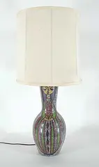 Marianne Starck, Untitled - The Maiden Lamp, glazed ceramic lamp base and shade