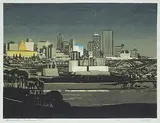 George Weber, Edmonton, Nocturne No.5 #11/84, 1969, colour silkscreen on paper