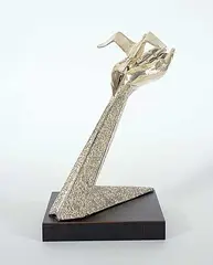 Alice Winant, Untitled - A Bird in the Hands #21/50, mixed media sculpture
