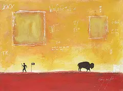 Jimmy Wright, Paradise Lost, acrylic on canvas