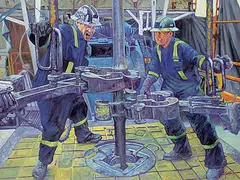 Alain Gagne, We've Got It, oil canvas