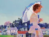 Robert Genn, Sara at Kilfadda House, Eire