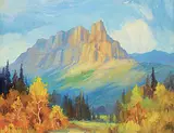 Roland Gissing, Untitled - Castle Mountain