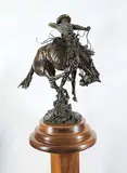Steve Hoar, The Outlaw #1/20, 1979, bronze sculpture