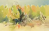 Luke Orton Lindoe, Autumn Trees