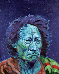 Frederick McDonald, It is Written in the Stars, 1996, acrylic on canvas