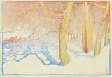 Walter J. Phillips, Tree Shadows on Snow