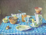 Joseph Francis Plaskett, Untitled - Breakfast Still Life
