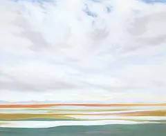 Wendy Wacko, Untitled - Big Sky, oil on canvas