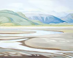 Wendy Wacko, Untitled - Thawing Season, oil on canvas