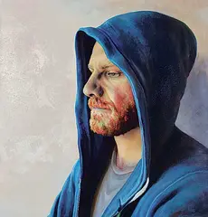 Joe Coffey, Snow on High Ground, 2014, oil on canvas