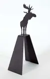 Charles Pachter, Untitled - Mooseamour, 2017, baked enamel on aluminum