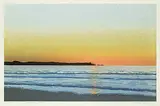 Takao Tanabe, Shuttleworth Sunset #18/75, 1993, colour wood block on paper