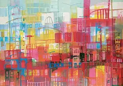 Verna Vogel, After the Rain, 2011, mixed media on canvas