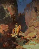 Wil Timpe, Silent Watch, oil on canvas board