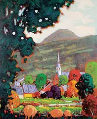 Gilles Bedard, Ainsi Soit-Il, oil on canvas