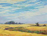 George A. Buytendorp, Rolling Prairie, oil on canvas