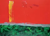 Tara Elson, Composition G, 1976, acrylic on canvas