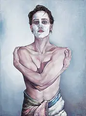 Elena Evanoff, Wrapper, 1997, acrylic on canvas