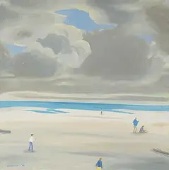 Colin D. Graham, Tide Flats, 1996, oil on canvas
