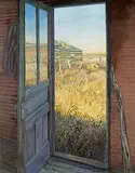 John George Jenkins, This Old House, 1970, oil on wood board