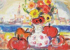 Wladimir Lewicki, Montreal Still Life, 1980, oil on canvas
