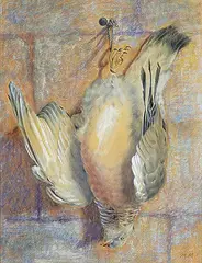 Mary Townsend Mason, Untitled - Fowl, mixed media on paper