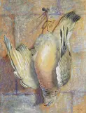 Mary Townsend Mason, Untitled - Fowl, mixed media on paper